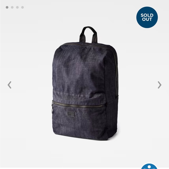 G STAR Estan Backpack Denim - Picture 1 of 8